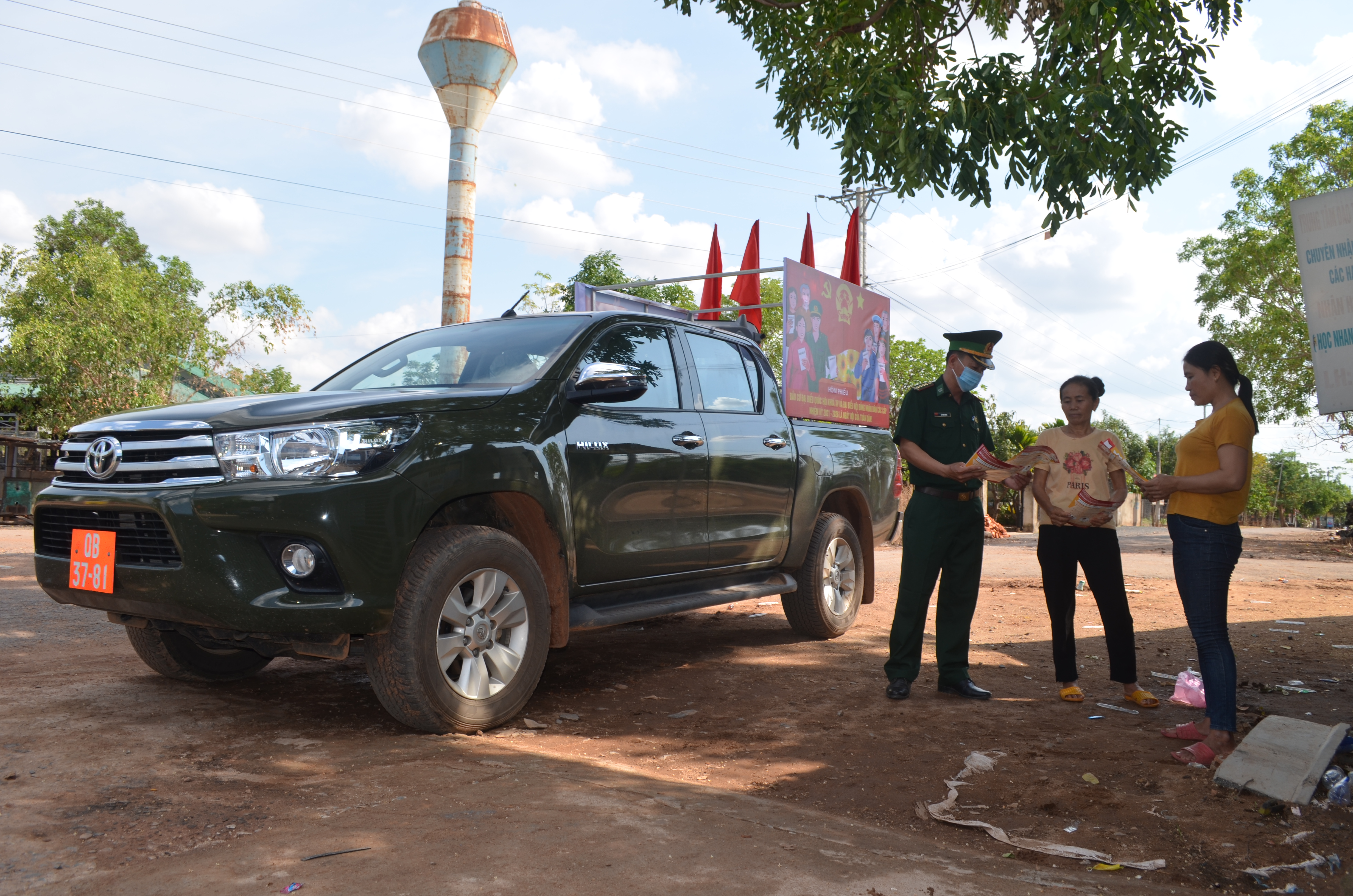 Nhiều hoạt động tuyên truyền bầu cử tại khu vực biên giới Đắk Lắk